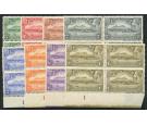 SG84-91. 1932. Set to 1/-. All in brilliant fresh U/M mint block